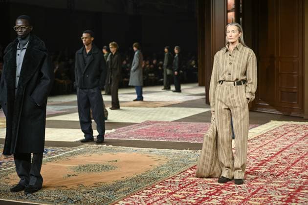 Milan, Milan Men s Fashion Week: Fall Winter 2026 - Men s Fashion, Fall Winter 2026 - Zegna Fashion Show In the photo: model  Copyright: xRiccardoxGIordanox xipa-agency.netx xRiccardoxGiordanox IPA_Agency_IPA70137417