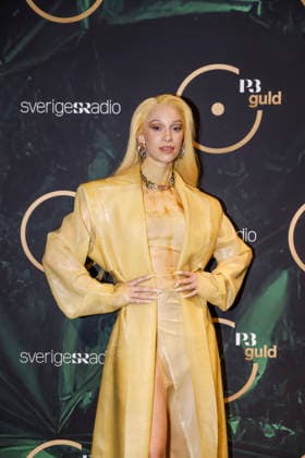STOCKHOLM, SWEDEN 20260116 Agnes arrives at the P3 Guldgalan 2026 at Cirkus in Stockholm STOCKHOLM SWEDEN x12150x  Copyright: xCaisaxRasmussen TTx P3 GULDGALAN 2026 72Cf2xQkWw4