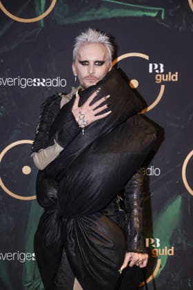 STOCKHOLM, SWEDEN 20260116 Fredrik Robertsson arrives at the P3 Guldgalan 2026 at Cirkus in Stockholm STOCKHOLM SWEDEN x12150x  Copyright: xCaisaxRasmussen TTx P3 GULDGALAN 2026 HQ9canM3s6w
