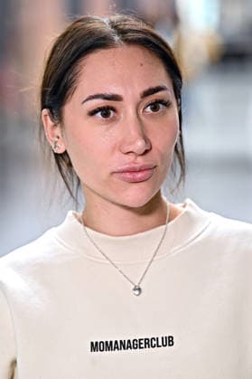 RTL Dschungelcamp 2026 Samira Yavuz on the occasion of the departure of the candidates of the RTL program Ich bin ein Star holt mich hier raus to the Jungle Camp 2026 in Australia on 16 01 2026 at Frankfurt Main Airport 20260116MWI100140