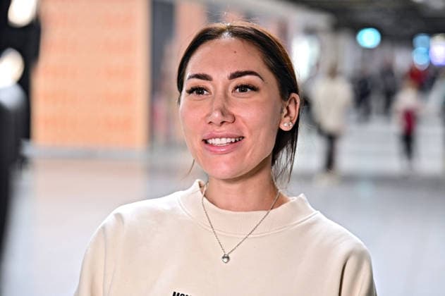 RTL Dschungelcamp 2026 Samira Yavuz on the occasion of the departure of the candidates of the RTL program Ich bin ein Star holt mich hier raus to the Jungle Camp 2026 in Australia on 16 01 2026 at Frankfurt Main Airport 20260116MWI100152