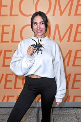 RTL Jungle Camp 2026 Samira Yavuz on the occasion of the departure of the candidates of the RTL program Ich bin ein Star holt mich hier raus to the Jungle Camp 2026 in Australia on 16 01 2026 at Frankfurt Main Airport 20260116MWI099882