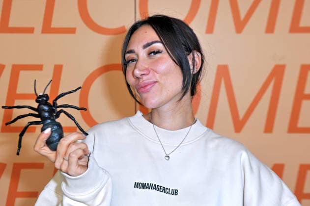 RTL Dschungelcamp 2026 Samira Yavuz on the occasion of the departure of the candidates of the RTL program Ich bin ein Star holt mich hier raus to the Jungle Camp 2026 in Australia on 16 01 2026 at Frankfurt Main Airport 20260116MWI099884