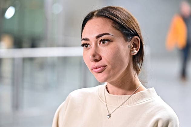 RTL Dschungelcamp 2026 Samira Yavuz on the occasion of the departure of the candidates of the RTL program Ich bin ein Star holt mich hier raus to the Jungle Camp 2026 in Australia on 16 01 2026 at Frankfurt Main Airport 20260116MWI100068