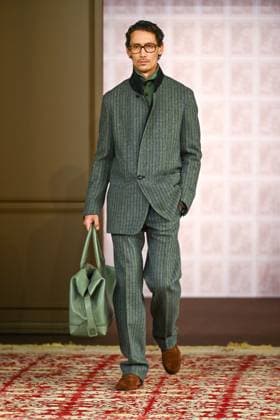 Milan, Milan Men s Fashion Week: Fall Winter 2026 - Men s Fashion, Fall Winter 2026 - Zegna Fashion Show In the photo: model  Copyright: xRiccardoxGIordanox xipa-agency.netx xRiccardoxGiordanox IPA_Agency_IPA70137356