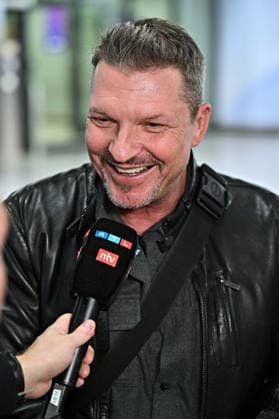 RTL Dschungelcamp 2026 Hardy Krüger junior on the occasion of the departure of the candidates of the RTL program Ich bin ein Star holt mich hier raus to the Jungle Camp 2026 in Australia on 16 01 2026 at Frankfurt Main Airport 20260116MWI100219