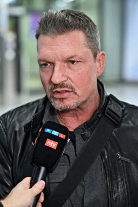 RTL Dschungelcamp 2026 Hardy Krüger junior on the occasion of the departure of the candidates of the RTL program Ich bin ein Star holt mich hier raus to the Jungle Camp 2026 in Australia on 16 01 2026 at Frankfurt Main Airport 20260116MWI100278