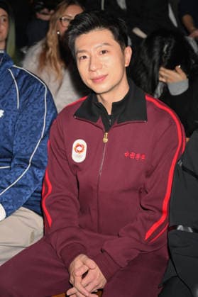 Milan, Milan Men s Fashion Week: Fall Winter 2026 - Men s Fashion, Fall Winter 2026 - Li-Ning fashion show - front row. Pictured: Ma Long  Copyright: xSimonaxChiocciax xipa-agency.netx xFotosickix IPA_Agency_IPA70141636