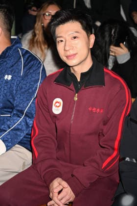 Milan, Milan Men s Fashion Week: Fall Winter 2026 - Men s Fashion, Fall Winter 2026 - Li-Ning fashion show - front row. Pictured: Ma Long  Copyright: xSimonaxChiocciax xipa-agency.netx xFotosickix IPA_Agency_IPA70141642