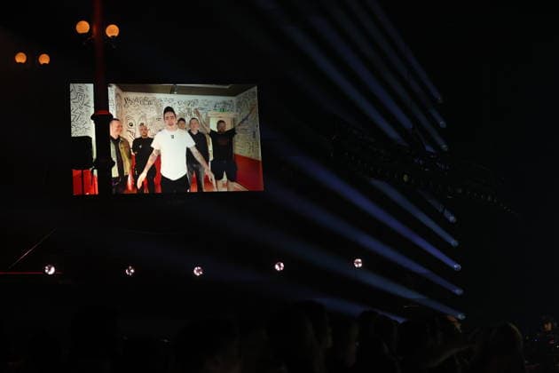 STOCKHOLM, SWEDEN 20260116 Viagra Boys on link after winning the Artist of the Year award at the P3 Guldgalan 2026 at Cirkus in Stockholm STOCKHOLM SWEDEN x12150x  Copyright: xCaisaxRasmussen TTx P3 GULDGALAN 2026 B1EHTnr3a9Q