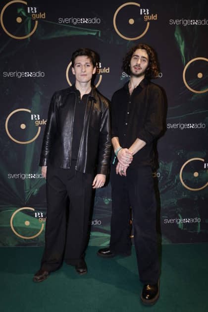 STOCKHOLM, SWEDEN 20260116 Isac Calmroth and Malte Gardinger during the P3 Guldgalan 2026 at Cirkus in Stockholm STOCKHOLM SWEDEN x12150x  Copyright: xCaisaxRasmussen TTx P3 GULDGALAN 2026 5DBQJF6m6Pk