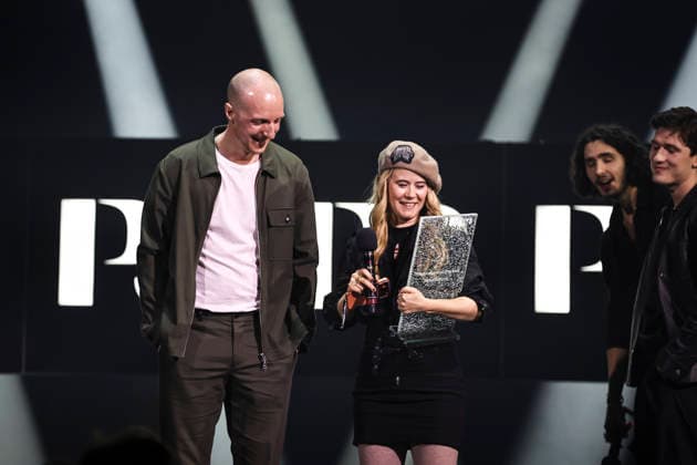 STOCKHOLM, SWEDEN 20260116 Anna von Hausswolff receives the Album of the Year award for Iconoclasts during the P3 Guldgalan 2026 at Cirkus in Stockholm STOCKHOLM SWEDEN x12150x  Copyright: xCaisaxRasmussen TTx P3 GULDGALAN 2026 4Pz1MRK0jwU