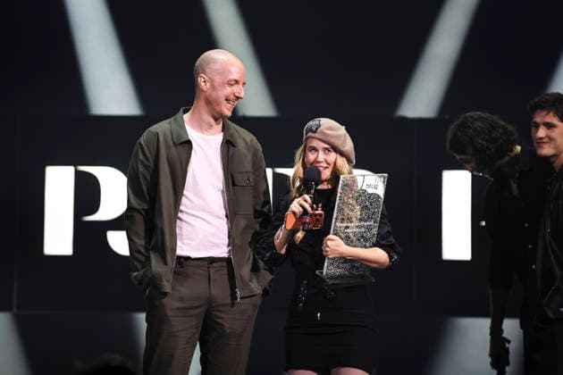 STOCKHOLM, SWEDEN 20260116 Anna von Hausswolff receives the Album of the Year award for Iconoclasts during the P3 Guldgalan 2026 at Cirkus in Stockholm STOCKHOLM SWEDEN x12150x  Copyright: xCaisaxRasmussen TTx P3 GULDGALAN 2026 W5Y4iBGSnAE