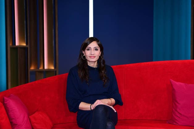 Gilda Sahebi as a guest on the show DAS Rote Sofa NDR on 16 01 2026 in Hamburg Gilda Sahebi as a guest on the show DAS NDR in Hamburg