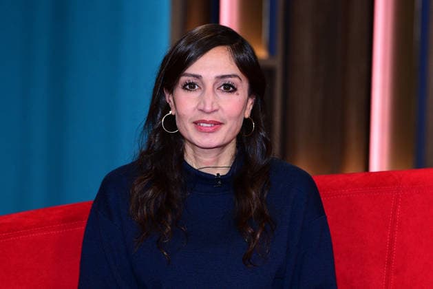 Gilda Sahebi as a guest on the show DAS Rote Sofa NDR on 16 01 2026 in Hamburg Gilda Sahebi as a guest on the show DAS NDR in Hamburg