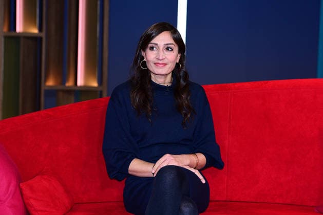 Gilda Sahebi as a guest on the show DAS Rote Sofa NDR on 16 01 2026 in Hamburg Gilda Sahebi as a guest on the show DAS NDR in Hamburg