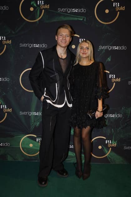 STOCKHOLM, SWEDEN 20260116 Adam Woods with Märtha Rasch arrives at the P3 Guldgalan 2026 at Cirkus in Stockholm STOCKHOLM SWEDEN x12150x  Copyright: xCaisaxRasmussen TTx P3 GULDGALAN 2026 NJ6q7PPKwIM