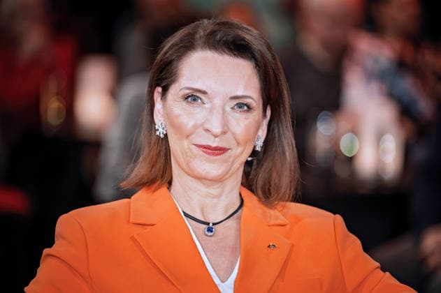 MDR Riverboat jewelry expert Wendela Horz on the occasion of the recording of the MDR talk show Riverboat on 16 01 2026 at Mediacity Leipzig 20260116SFL0024