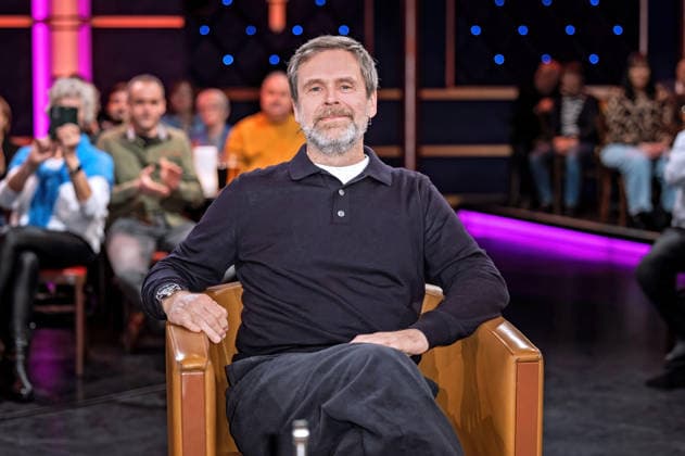 MDR Riverboat actor and author Matthias Matschke on the occasion of the recording of the MDR talk show Riverboat on 16 01 2026 at Mediacity Leipzig 20260116SFL0032