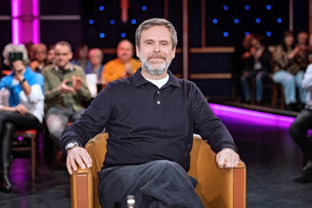 MDR Riverboat actor and author Matthias Matschke on the occasion of the recording of the MDR talk show Riverboat on 16 01 2026 at Mediacity Leipzig 20260116SFL0035