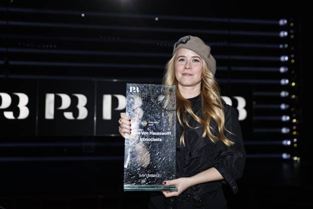 STOCKHOLM, SWEDEN 20260116 Anna von Hausswolff who received the Album of the Year award for Iconoclasts during the P3 Guldgalan 2026 at Cirkus in Stockholm STOCKHOLM SWEDEN x12150x  Copyright: xCaisaxRasmussen TTx P3 GULDGALAN 2026 TnRx4XMvvcE
