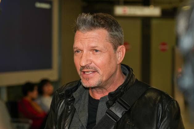 RTL Dschungelcamp Frankfurt 2026 Hardy Krüger jr at the departure to the RTL program Ich bin ein Star - Holt mich hier raus Dschungelcamp 2026 at Frankfurt Airport Frankfurt Frankfurt Airport Hessen