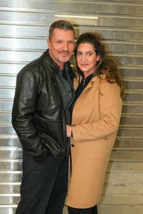 RTL Dschungelcamp Frankfurt 2026 Hardy Krüger jr and his wife Alice leaving for the RTL show Ich bin ein Star - Holt mich hier raus Dschungelcamp 2026 at Frankfurt Airport Frankfurt Airport Hessen