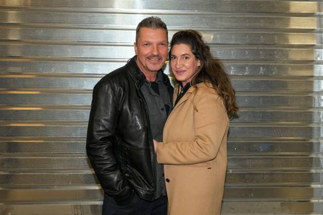 RTL Dschungelcamp Frankfurt 2026 Hardy Krüger jr and his wife Alice leaving for the RTL show Ich bin ein Star - Holt mich hier raus Dschungelcamp 2026 at Frankfurt Airport Frankfurt Airport Hessen