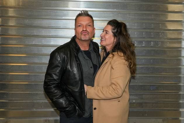 RTL Dschungelcamp Frankfurt 2026 Hardy Krüger jr and his wife Alice leaving for the RTL show Ich bin ein Star - Holt mich hier raus Dschungelcamp 2026 at Frankfurt Airport Frankfurt Airport Hessen