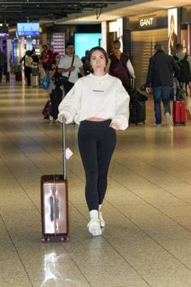 RTL Jungle Camp Frankfurt 2026 Samira Yavuz at the departure for the RTL program Im a Star - Get me out of here Jungle Camp 2026 at Frankfurt Airport Frankfurt Frankfurt Airport Hesse
