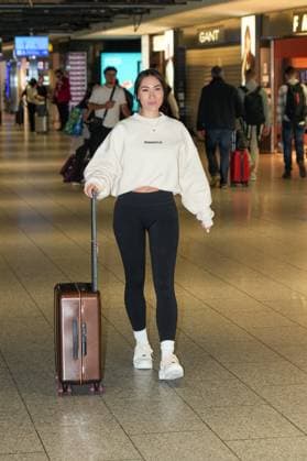 RTL Jungle Camp Frankfurt 2026 Samira Yavuz at the departure for the RTL program Im a Star - Get me out of here Jungle Camp 2026 at Frankfurt Airport Frankfurt Frankfurt Airport Hesse