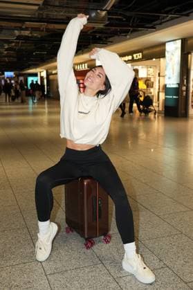 RTL Jungle Camp Frankfurt 2026 Samira Yavuz at the departure for the RTL program Im a Star - Get me out of here Jungle Camp 2026 at Frankfurt Airport Frankfurt Frankfurt Airport Hesse