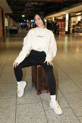 RTL Jungle Camp Frankfurt 2026 Samira Yavuz at the departure for the RTL program Im a Star - Get me out of here Jungle Camp 2026 at Frankfurt Airport Frankfurt Frankfurt Airport Hesse