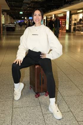 RTL Jungle Camp Frankfurt 2026 Samira Yavuz at the departure for the RTL program Im a Star - Get me out of here Jungle Camp 2026 at Frankfurt Airport Frankfurt Frankfurt Airport Hesse