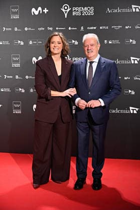 Iris Awards 2025 Maria Casado and Manuel Campo Vidal at the Iris Awards 2025 at the Real Casa de Correo on January 16, 2026 in Madrid Spain IRIS AWARDS TV ACADEMY FAMOSES AWARDS Madrid Madrid Spain  Copyright: xFranciscoxGuerrax 7224539