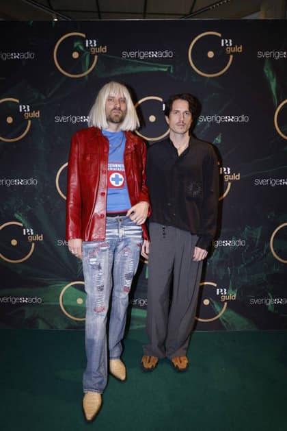 STOCKHOLM, SWEDEN 20260116 Axel Ruby and Alexander Juneblad arrive at the P3 Guldgalan 2026 at Cirkus in Stockholm STOCKHOLM SWEDEN x12150x  Copyright: xCaisaxRasmussen TTx P3 GULDGALAN 2026 7uKv3lTm7rA