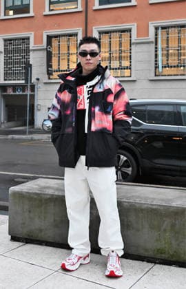 Milan,Italy Li-ning Fall 2026 Men s Fashion Show In the photo:Li-ning model Olimpic  Copyright: xNickxZonnax xipa-agency.netx xNickxZonnax IPA_Agency_IPA70147479