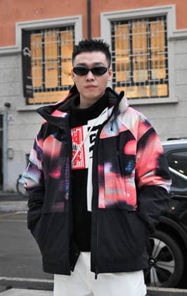 Milan,Italy Li-ning Fall 2026 Men s Fashion Show In the photo:Li-ning model Olimpic  Copyright: xNickxZonnax xipa-agency.netx xNickxZonnax IPA_Agency_IPA70147483