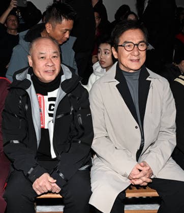 Milan,Italy Li-ning Fall 2026 Men s Fashion Show In the photo:Li-Ning,Jackie Chan  Copyright: xNickxZonnax xipa-agency.netx xNickxZonnax IPA_Agency_IPA70147486