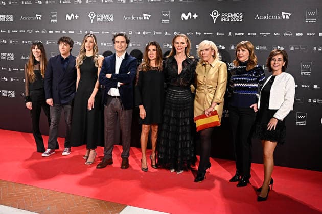 Iris Awards 2025 Pepe Rodriguez, Marta Sanahuja, Jordi Cruz, Paula Vazquez, María Eizaguirre, Alejandra Herranzn and Adela Gonzalez at the Iris Awards 2025 at the Real Casa de Correo on January 16, 2026 in Madrid Spain IRIS AWARDS TV ACADEMY FAMOUSES AWARDS Madrid Madrid Madrid Spain  Copyright: xFranciscoxGuerrax 7224732