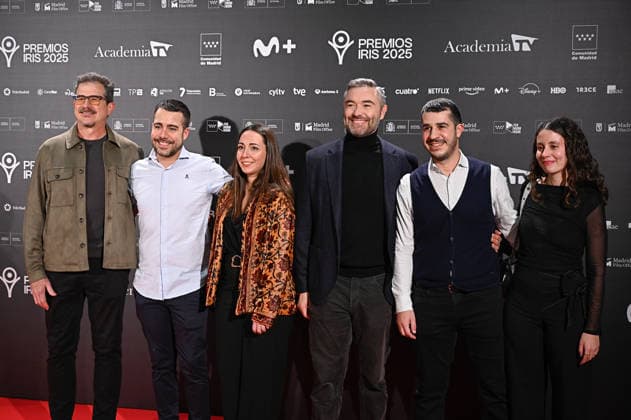 Iris Awards 2025 Famous faces at the Iris Awards 2025 at the Real Casa de Correo on January 16, 2026 in Madrid Spain IRIS AWARDS TV ACADEMY FAMOUS AWARDS Madrid Madrid Spain  Copyright: xFranciscoxGuerrax 7224740
