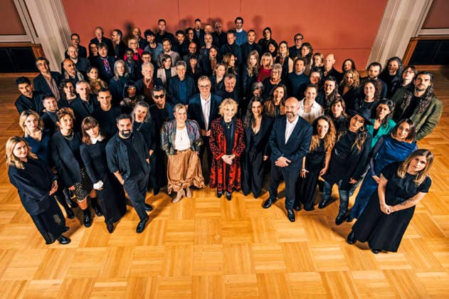 Group photo of the nominees with the Academy members at the Mayor s Night of the European Film Academy as part of the 38 European Film Awards in the Rotes Rathaus Berlin, 16 01 2026 Foto:xS.xGabschx xFuturexImagex mayors_6101