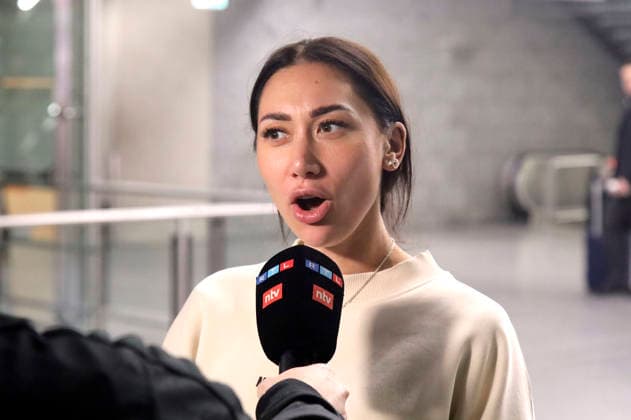 Samira Yavuz at the departure of the jungle camp candidates of the RTL reality TV show Ich bin ein Star holt mich hier raus to Australia at Frankfurt am Main Airport Frankfurt, 16 01 2026 Foto:xAgenturxWehnertx xGränzdörferx xFuturexImagex dschungelcamp_6172