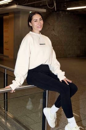 Samira Yavuz at the departure of the jungle camp candidates of the RTL reality TV show Ich bin ein Star holt mich hier raus to Australia at Frankfurt am Main Airport Frankfurt, 16 01 2026 Foto:xAgenturxWehnertx xGränzdörferx xFuturexImagex dschungelcamp_6184