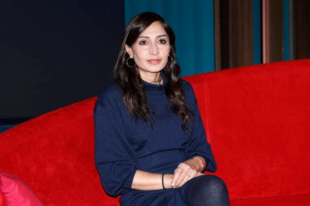 Gilda Sahebi on the NDR news and talk show DAS Rote Sofa in the NDR television studio Lokstedt Hamburg, 16 01 2026 Foto:xH.xHartmannx xFuturexImagex das_6104