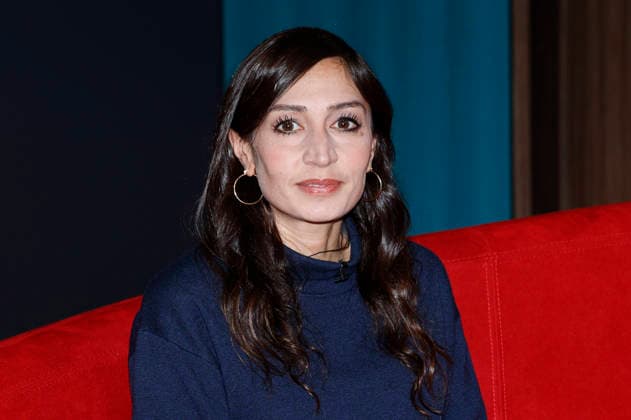 Gilda Sahebi on the NDR news and talk show DAS Rote Sofa in the NDR television studio Lokstedt Hamburg, 16 01 2026 Foto:xH.xHartmannx xFuturexImagex das_6105