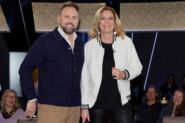 Steven Gätjen and Bettina Tietjen at the recording of the NDR Talk Show in the NDR television studio in Lokstedt Hamburg, 16 01 2026 Foto:xH.xHartmannx xFuturexImagex ndr_talk1601_6103