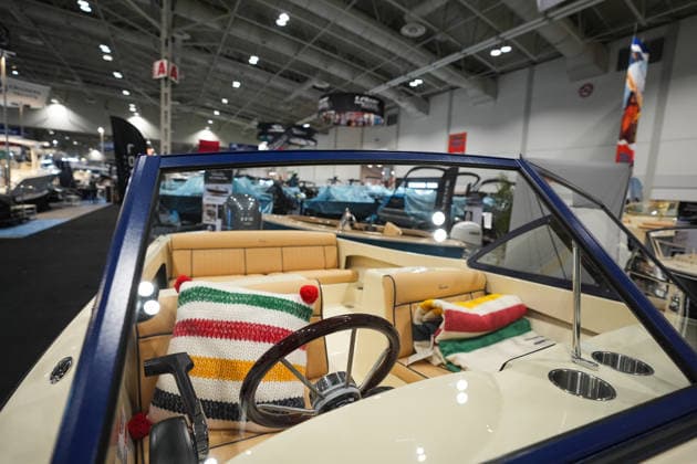 2026 Toronto International Boat Show - Media Preview Day TORONTO, CANADA - JANUARY 16 : Rossiter 14 is seen on display during the media preview day of 68th Toronto International Boat Show in Toronto, Ontario on January 17, 2025. North America s Largest indoor boat show featuring boats, marine products and accessories, will run between January 17 to 25. Mert Alper Dervis Anadolu Toronto Canada. Editorial use only. Please get in touch for any other usage.  Copyright: x2026xAnadoluxMertxAlperxDervisx