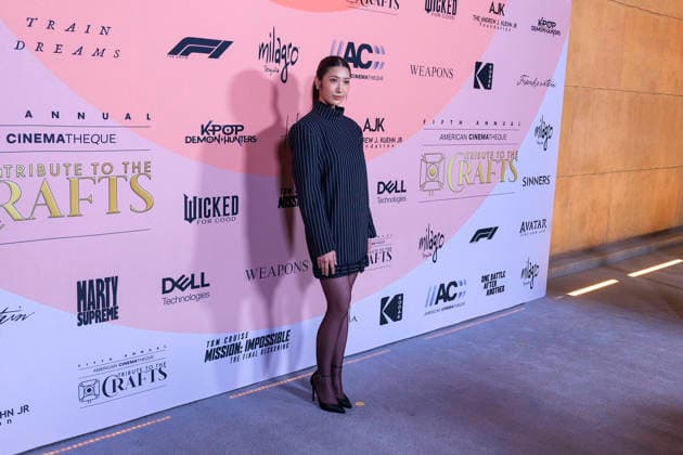 January 16, 2026, Hollywood, California, USA: Ejae at the American CinemathequeÃ¢â‚¬â ¢s 5th Annual Tribute to The Crafts on Friday, January 16, 2026, at the Egyptian Theater in Hollywood, California. JAVIER ROJAS PI Hollywood USA - ZUMAp124 20260116_zaa_p124_025 Copyright: xJavierxRojasx
