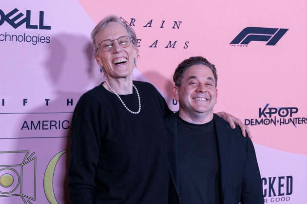 January 16, 2026, Hollywood, California, USA: (L-R) Gwendolyn Yates Whittle and Gary Rizzo at the American CinemathequeÃ¢â‚¬â ¢s 5th Annual Tribute to The Crafts on Friday, January 16, 2026, at the Egyptian Theater in Hollywood, California. JAVIER ROJAS PI Hollywood USA - ZUMAp124 20260116_zaa_p124_050 Copyright: xJavierxRojasx